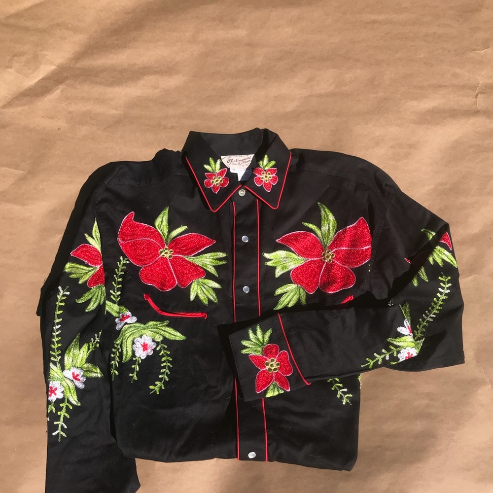 Rockmount Ranchwear Mens Embroidered Shirt